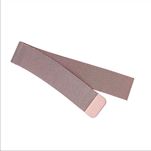 NEW BAND Pink Milanese Stainless For Apple Watch - Picture 7 of 9